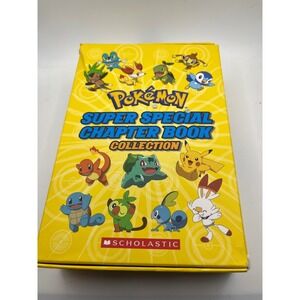 Pokemon Super‎ Special Chapter Book Collection Scholastic 4 Flip Books